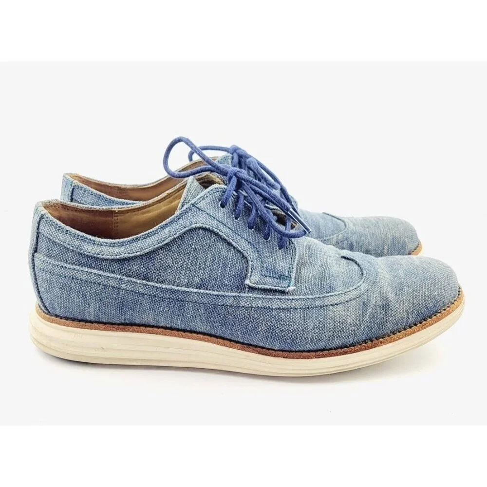 Cole Haan ●‎ ZERØGRAND Denim Oxford - Size 10